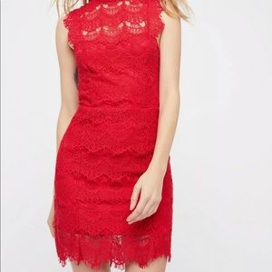 New Free People Daydream Red dress size M